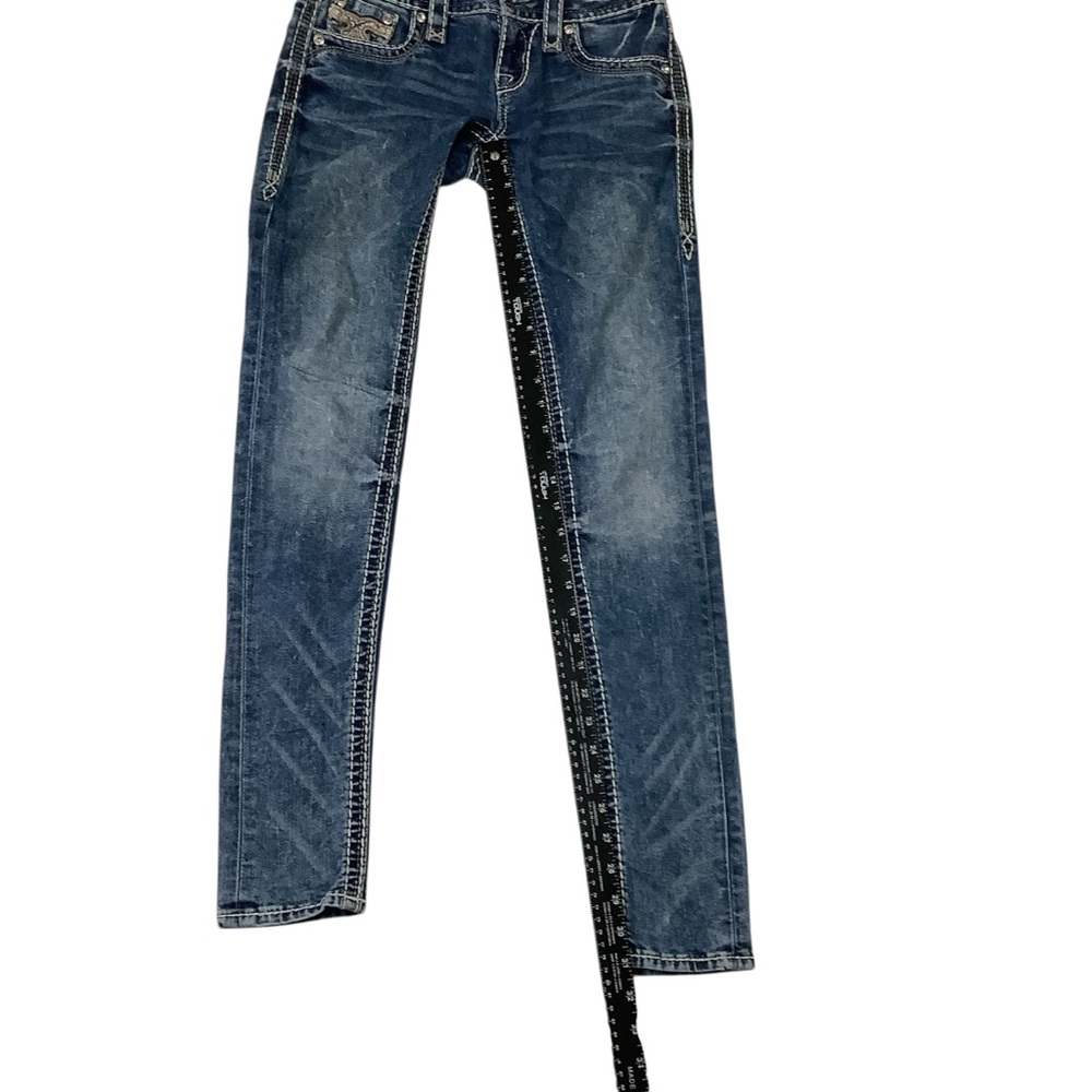 Rock Revival Kerry Skinny Jeans Sz 25 - Picture 3 of 9